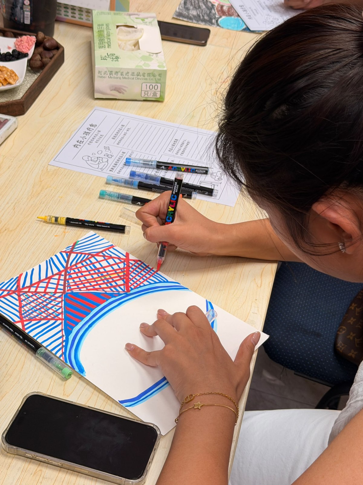 A creative practice session