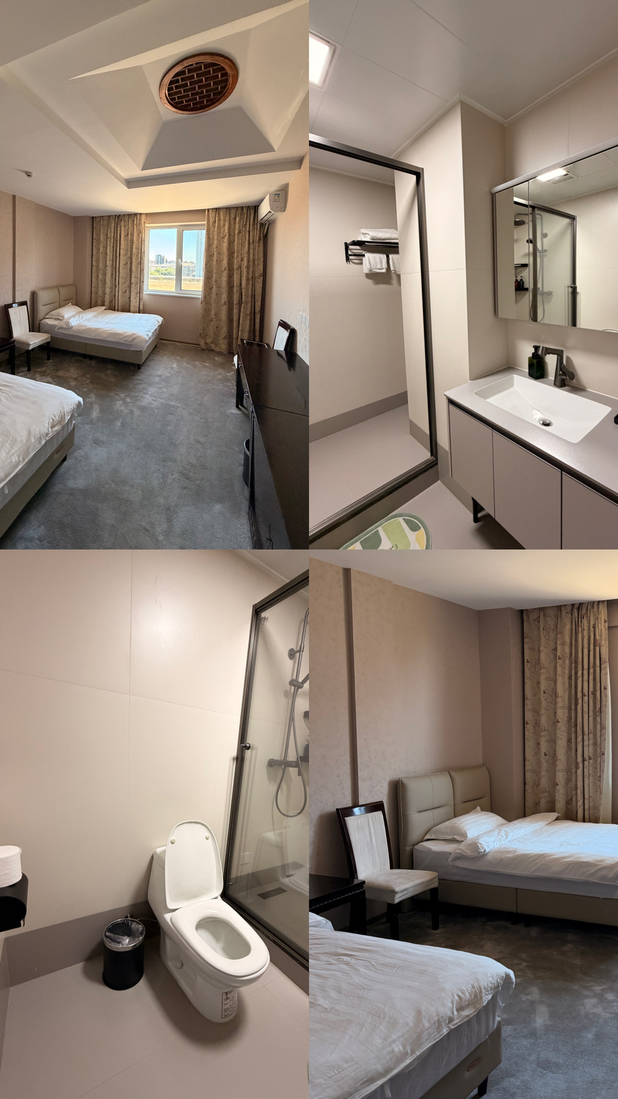 A standard guest room