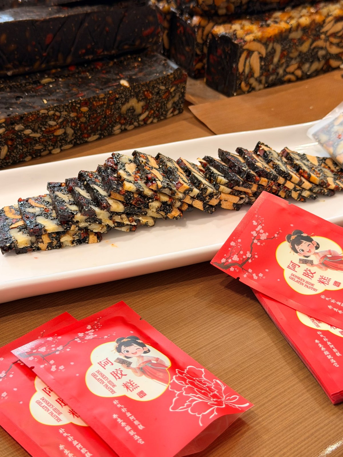 Tasting traditional medicinal sweets